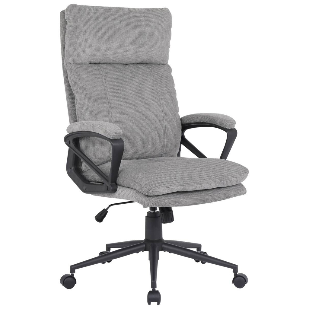 POCO Chefsessel Domi grau Stoff