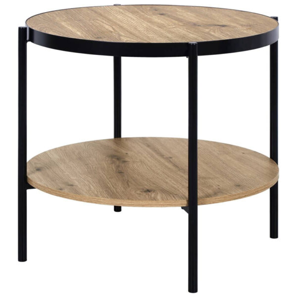 POCO Beistelltisch David Holzoptik Artisan Nachbildung D: ca. 51 cm POCO Beistelltisch David Holzoptik Artisan Nachbildung D: ca. 51 cm