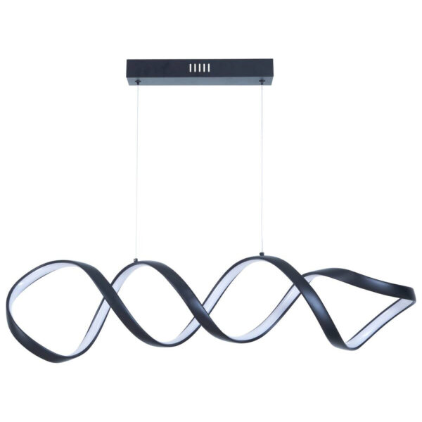 4025442351592 POCOline LED-Pendelleuchte Malte
mattschwarz Metall B/H/L: ca. 18x120x107 cm