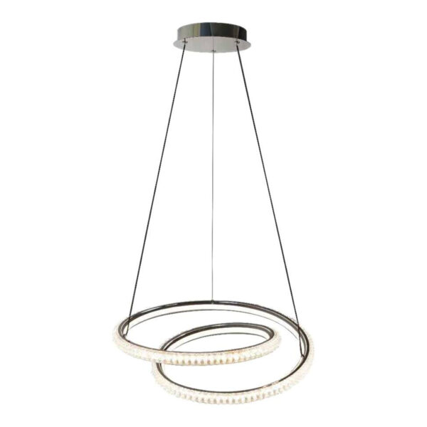 4025442352155 POCOline LED-Pendelleuchte Giorgia
Chrom Acryl Metall H/D: ca. 120x45 cm