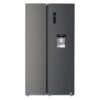 POCOline Side-by-Side SBS177-559 DDIXNFWDD dark Inox B/H/T: ca. 91,2x177x70,4 cm