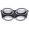 POCOline LED-Deckenleuchte Arietty schwarz Metall Kunststoff B/H/L: ca. 44,5x7x48 cm
