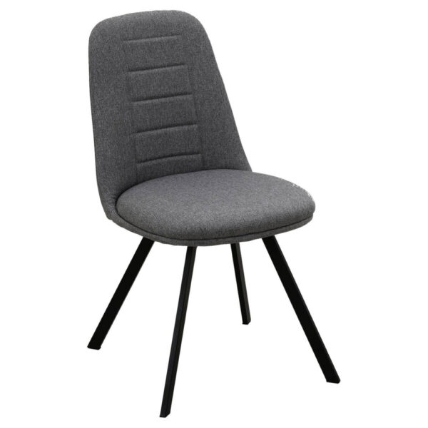 POCO Stuhl CORA anthrazit Microfaser B/H/T: ca. 44x85x56,5 cm