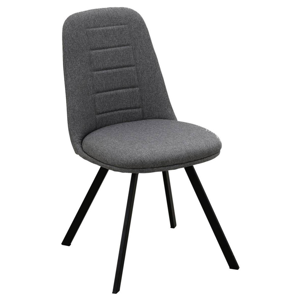 POCO Stuhl CORA anthrazit Microfaser B/H/T: ca. 44x85x56,5 cm
