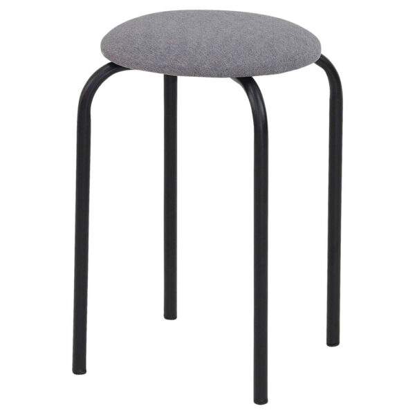 POCO Stapelhocker Fred grau Stoff B/H/T: ca. 30x46x30 cm POCO Stapelhocker Fred grau Stoff B/H/T: ca. 30x46x30 cm