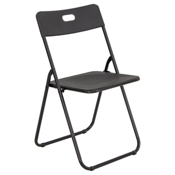 POCO Klappstuhl Viva schwarz Kunststoff B/H/T: ca. 48,5x80x46 cm