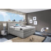 POCO Boxspringbett Maratea silber Liegefläche B/L: ca. 180x200 cm