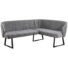 POCO Eckbank Sven grau B/H/T: ca. 187x81,5x155 cm