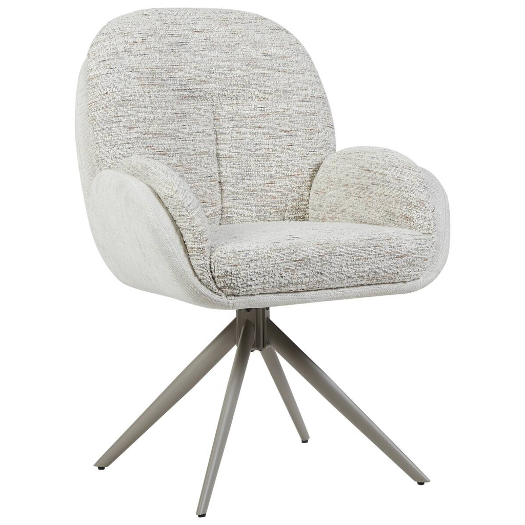 POCO Armlehnstuhl Davina beige Microfaser B/H/T: ca. 64x92,5x48 cm