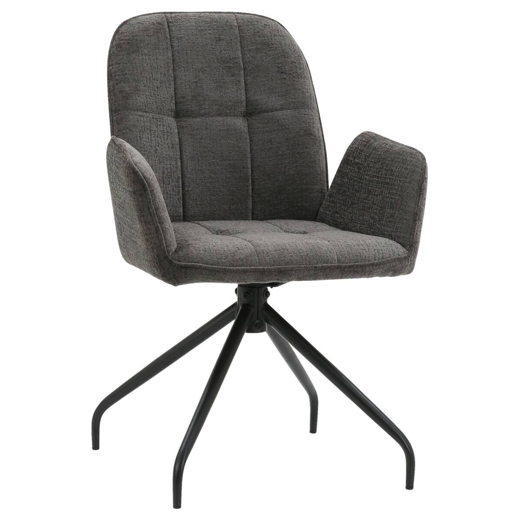 POCO Armlehnstuhl Fria grau Webstoff Microfaser B/H/T: ca. 60x87x63 cm
