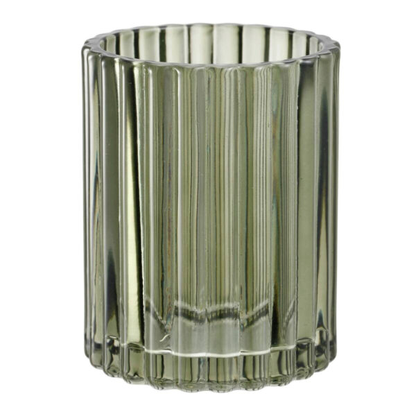 POCOline Zahnputzbecher grün Glas B/H: ca. 7x9 cm