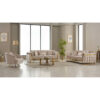 POCO Sofa 3-2-1 Pera beige Webstoff