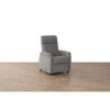POCO TV-Sessel Bonn hellgrau Microfaser B/H/T: ca. 78x111x94 cm
