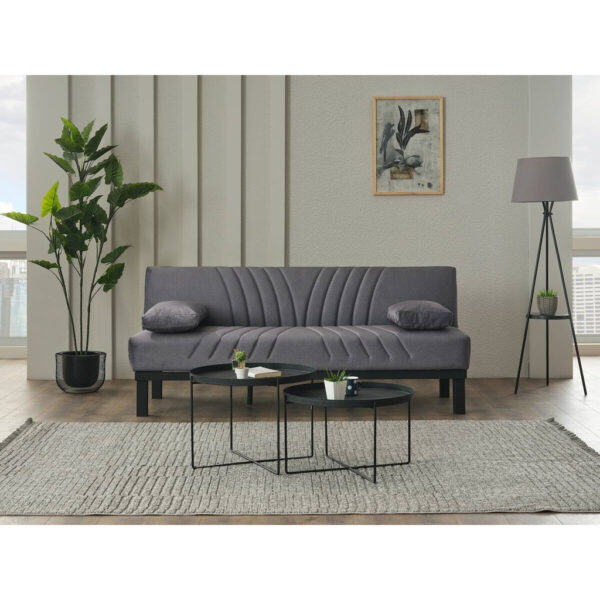 POCO Schlafsofa grau Polyester B/H/T: ca. 190x86x84 cm