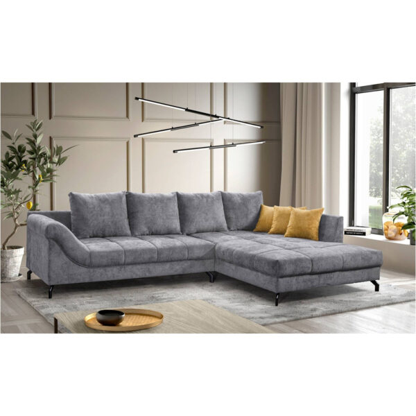 POCO Ecksofa grau Microfaser B/H/T: ca. 306x92x203 cm POCO Ecksofa grau Microfaser B/H/T: ca. 306x92x203 cm