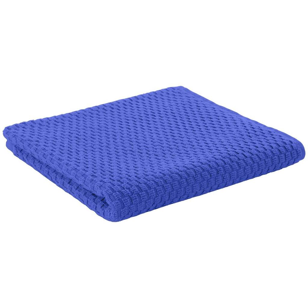 POCOline Handtuch Popcorn blau Baumwolle B/L: ca. 50x100 cm