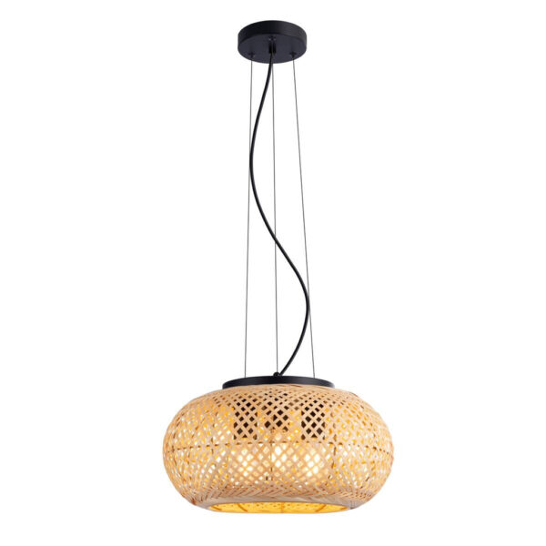 Pendelleuchte
natur Bambus H/D: ca. 120x40 cm E27 3 Brennstellen