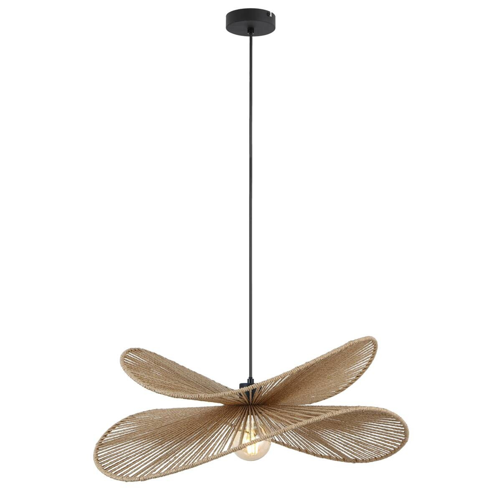 Pendelleuchte
natur Papier H/D: ca. 120×60 cm E27 1 Brennstellen