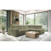 POCO Ecksofa mit Bettfunktion grün Flachgewebe B/T: ca. 300x210 cm