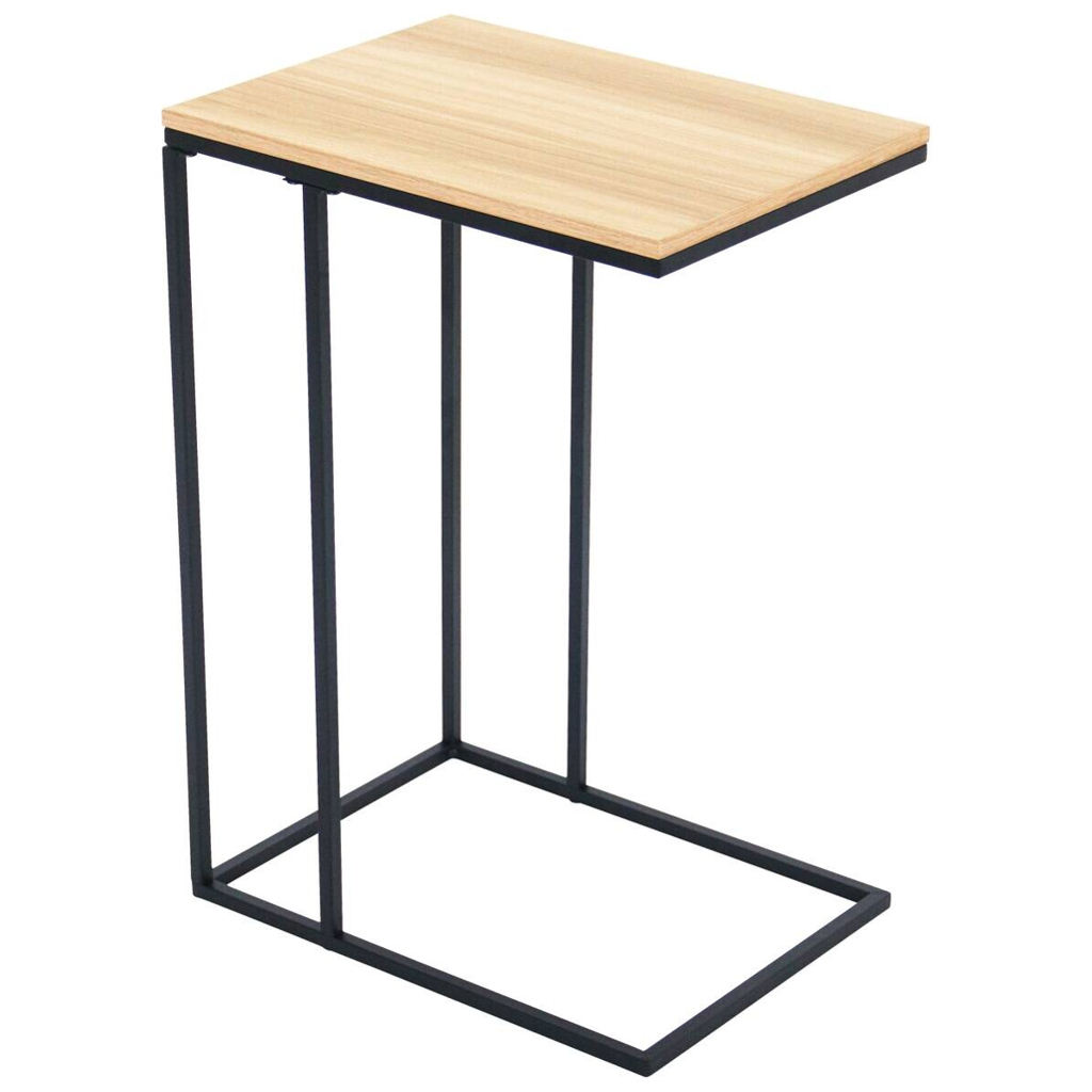 POCO Beistelltisch Leo Artisan Nachbildung schwarz B/H/T: ca. 30x58x40 cm
