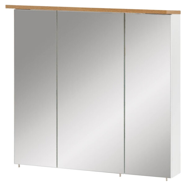 4027181107256 Spiegelschrank Padua
grau Eiche Landhaus Nachbildung B/H/T: ca. 70,5x72,3x157,5 cm