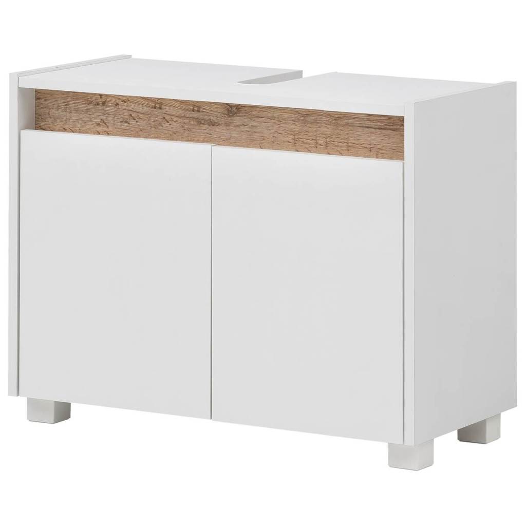 Waschbeckenunterschrank Cosmo
perlweiß Optik B/H/T: ca. 80×54,6×33 cm