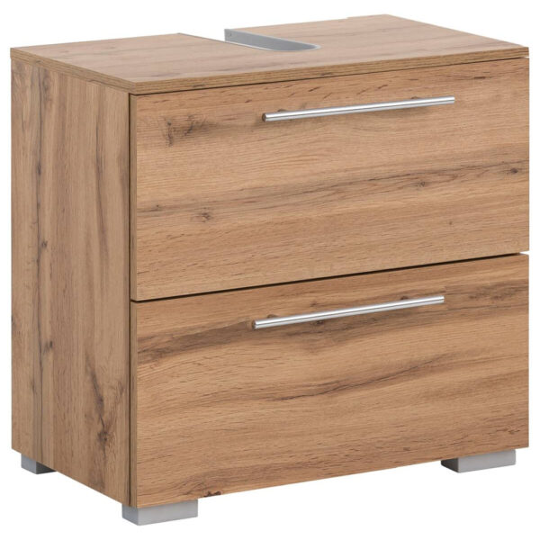 4027181112694 Waschbeckenunterschrank Carlos
Eiche Landhaus Nachbildung B/H/T: ca. 60,2x59,1x35 cm