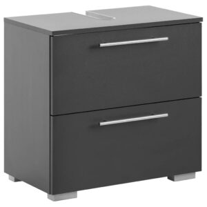 Waschbeckenunterschrank Carlos anthrazit B/H/T: ca. 60,2x59,1x35 cm