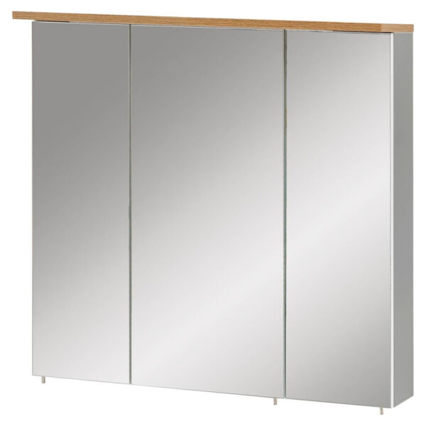 4027181113387 Spiegelschrank Padua
grau Eiche Landhaus Nachbildung B/H/T: ca. 70,5x72,3x15,7 cm