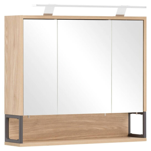 4027181113998 Spiegelschrank Limone
Eiche hell Nachbildung B/H/T: ca. 70x66,1x16 cm
