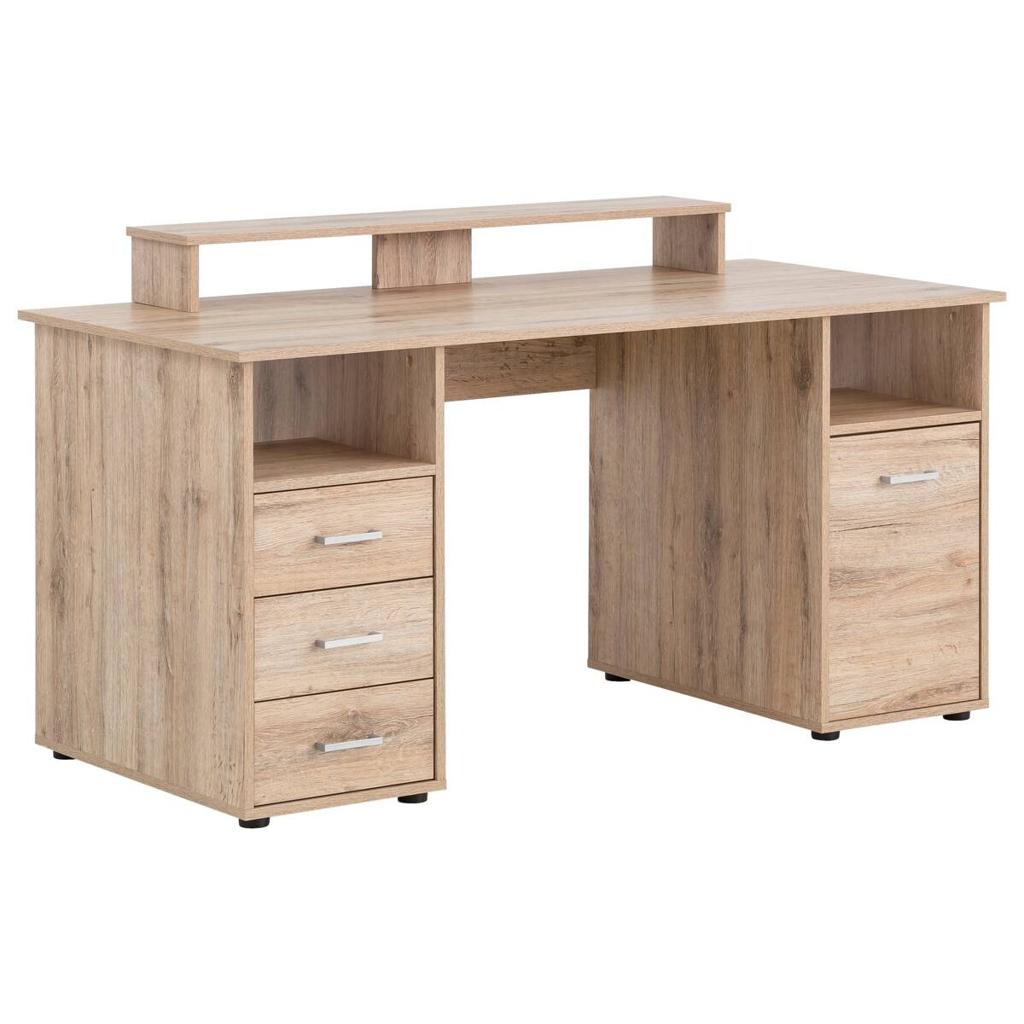 Möbelpartner Schreibtisch Niels Wildeiche Nachbildung B/H/T: ca. 150x86,7x70 cm