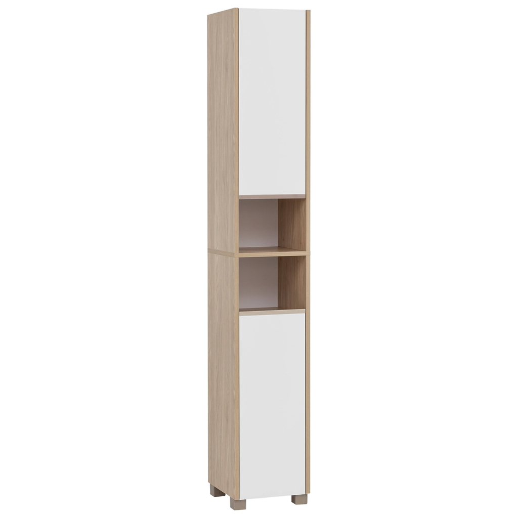 Hochschrank Juba
Eiche hell Nachbildung weiß B/H/T: ca. 30,3×186,5×33,1 cm