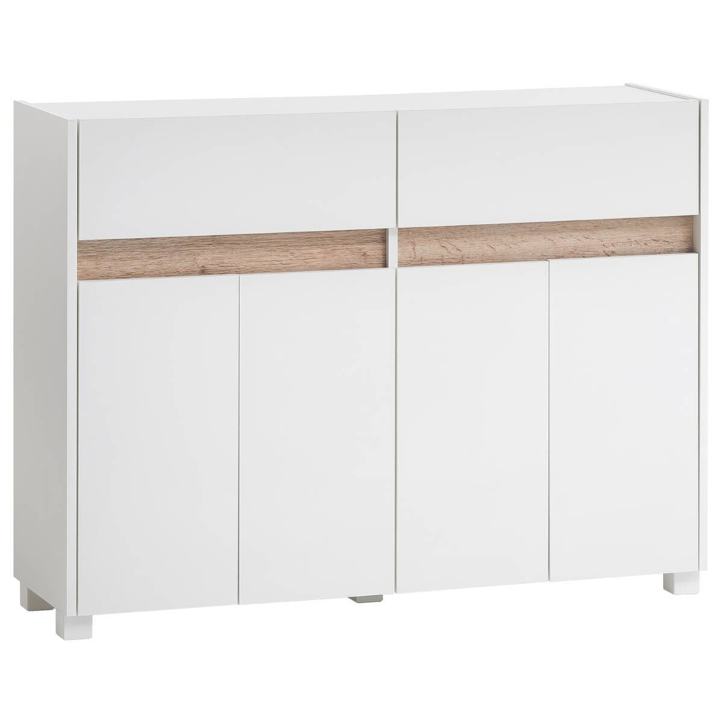 Kommode Cosmo
perlweiß Optik B/H/T: ca. 112,2×84,8×33 cm