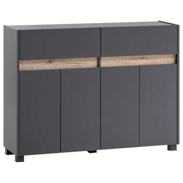 4027181116685 Kommode Cosmo
anthrazit B/H/T: ca. 112,2x84,8x33 cm