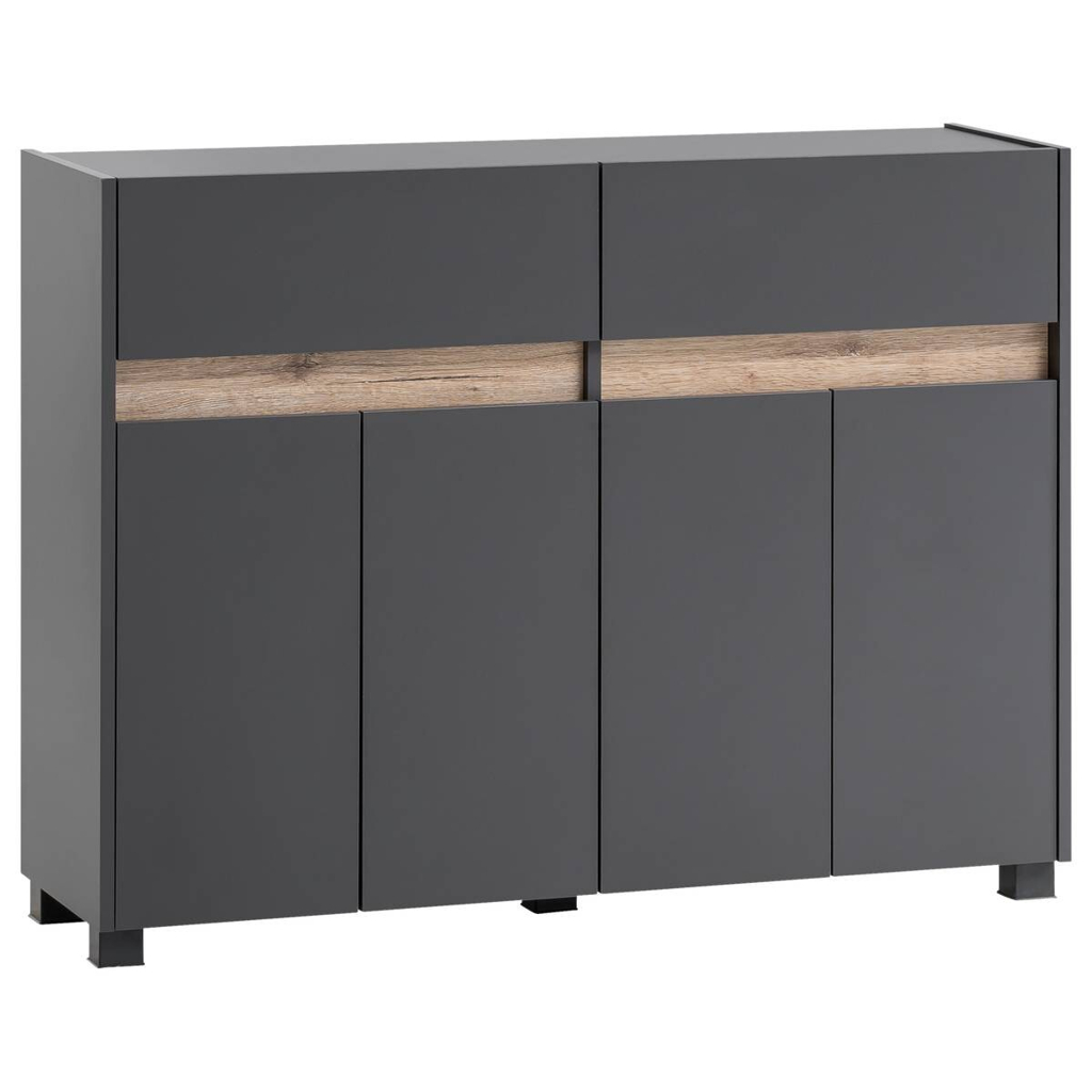 Kommode Cosmo
anthrazit B/H/T: ca. 112,2×84,8×33 cm