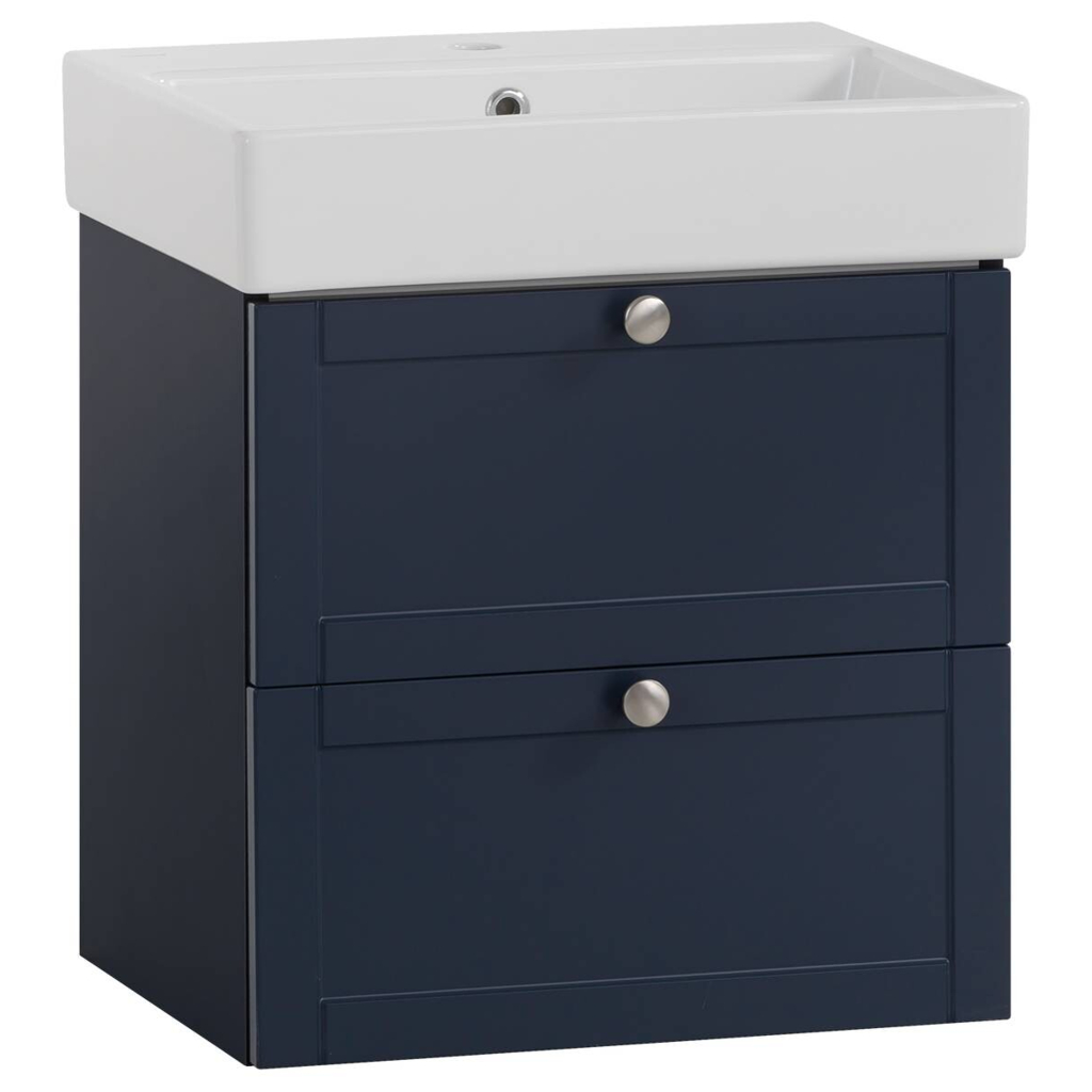 Waschbeckenunterschrank Jesper
blau dunkel B/H/T: ca. 50x57x40 cm