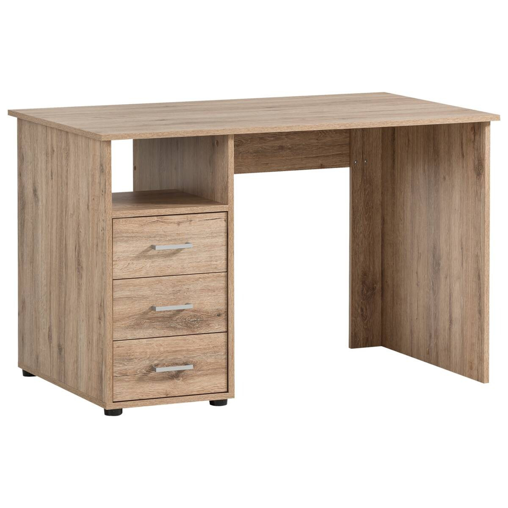 Möbelpartner Schreibtisch Niels Eiche Wildeiche Nachbildung B/H/T: ca. 116x74x70 cm