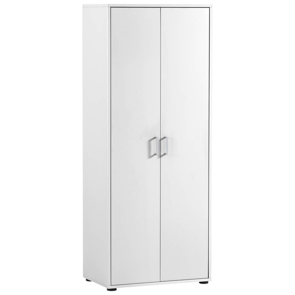 Möbelpartner Hochschrank Niels weiß perlweiß Optik B/H/T: ca. 65x163,6x41 cm