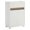 Möbelpartner Unterschrank Cosmo perlweiß B/H/T: ca. 56,9x84,8x33 cm