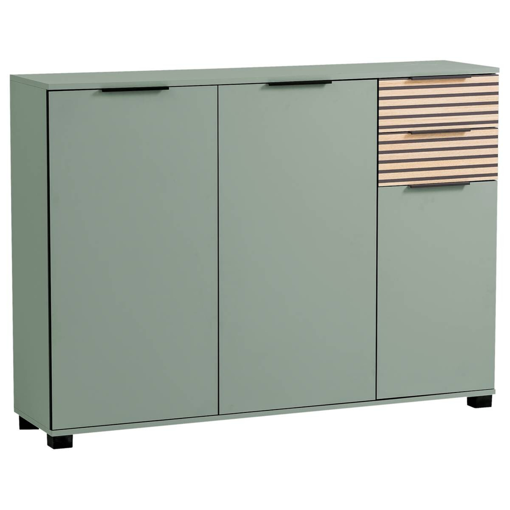 Möbelpartner Schuhschrank Alexa Pistazie B/H/T: ca. 141,9x105,5x35 cm
