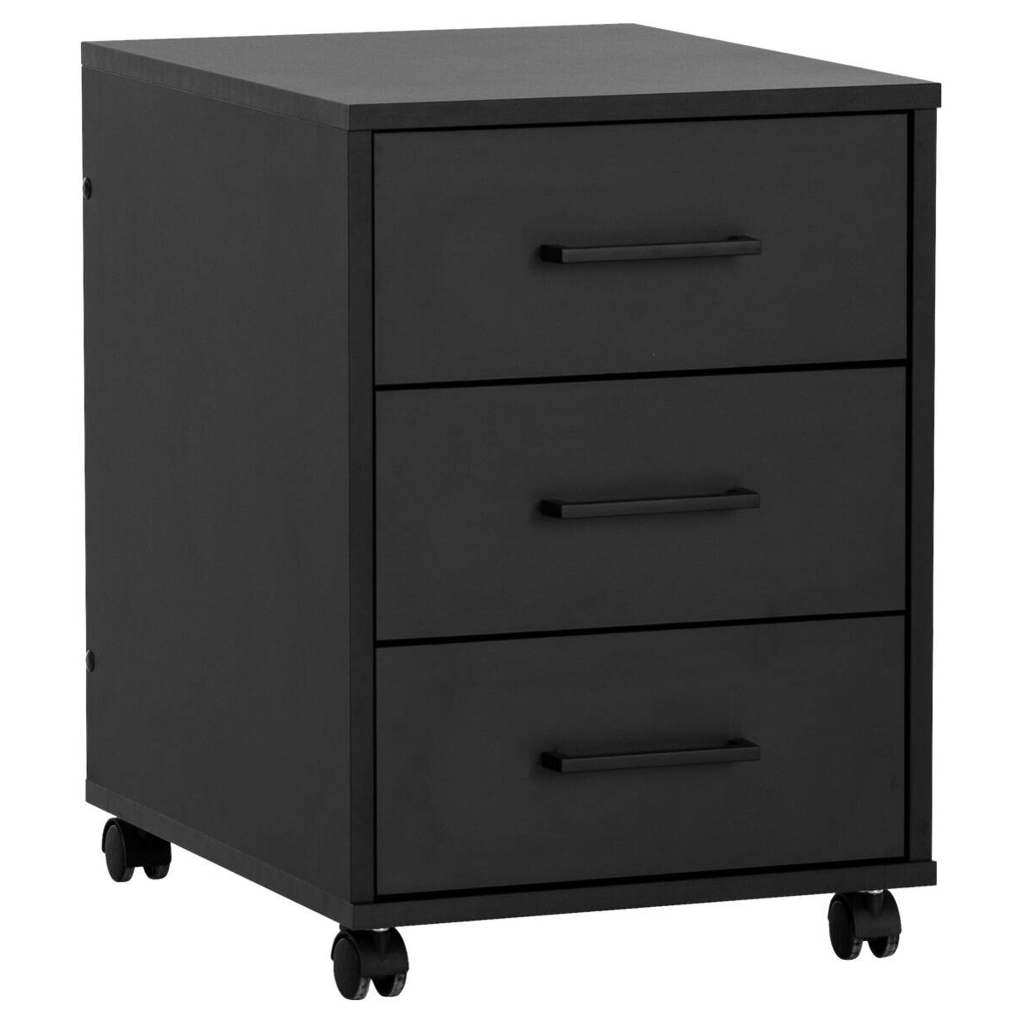 Rollcontainer Ruby
schwarz matt B/H/T: ca. 40,1x57x50 cm