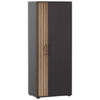 Möbelpartner Aktenschrank Hank schwarz matt B/H/T: ca. 65,1x163,6x41 cm