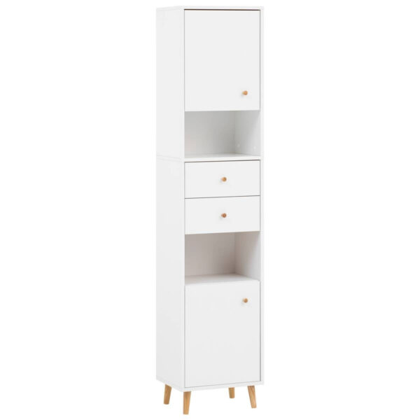 4027181122846 Hochschrank Bjarne
weiß matt B/H/T: ca. 40,3x180,6x33,05 cm