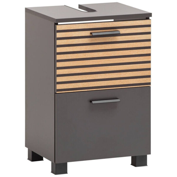 Waschbeckenunterschrank Katta
anthrazit B/H/T: ca. 40,2x60,8x35 cm