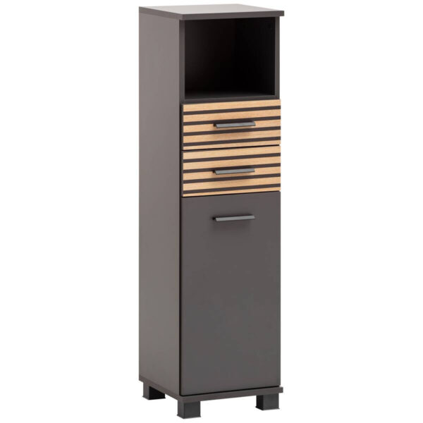 Schildmeyer Highboard Katta anthrazit B/H/T: ca. 30,3x110,5x32,6 cm Schildmeyer Highboard Katta anthrazit B/H/T: ca. 30,3x110,5x32,6 cm