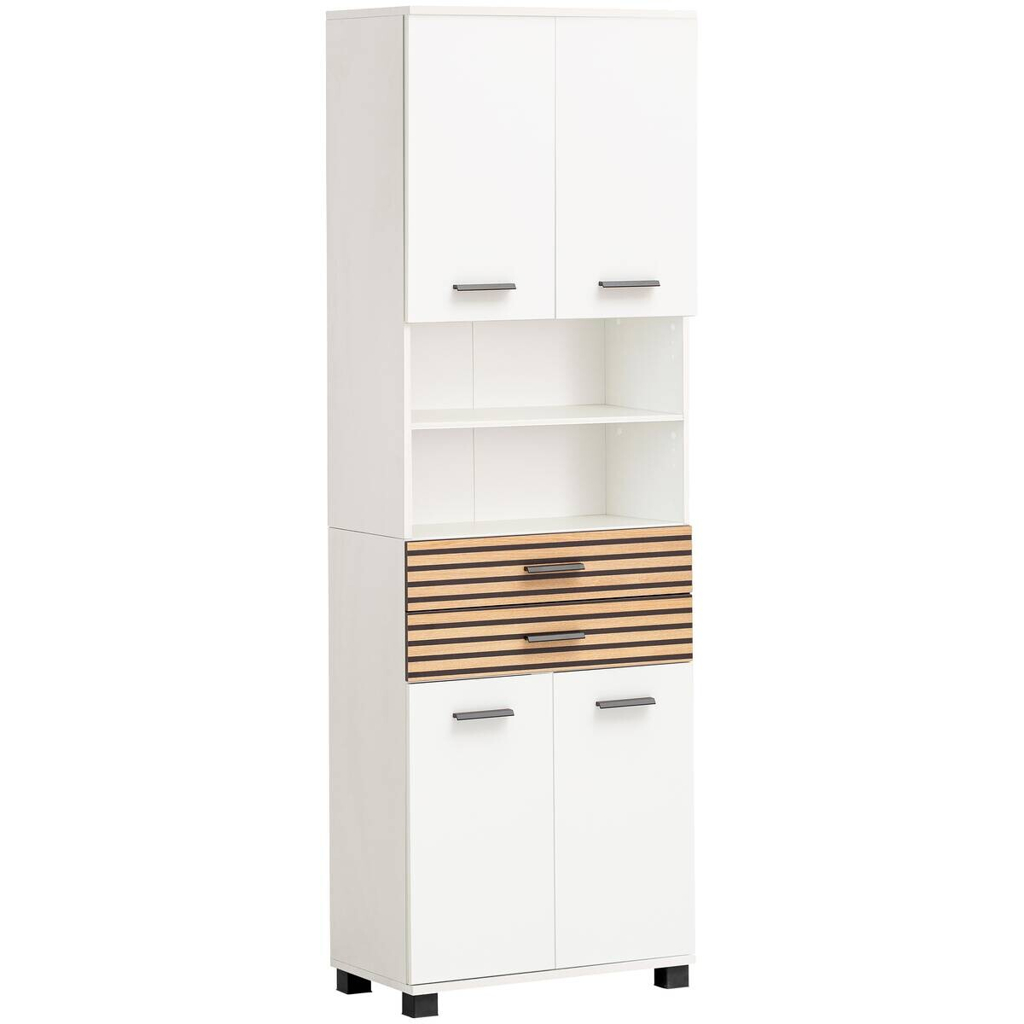 Hochschrank Katta
weiß matt B/H/T: ca. 59,8×180,9×32,6 cm