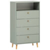 Schildmeyer Highboard Bjarne Pistazie B/H/T: ca. 60,2x104,4x33,5 cm Schildmeyer Highboard Bjarne Pistazie B/H/T: ca. 60,2x104,4x33,5 cm
