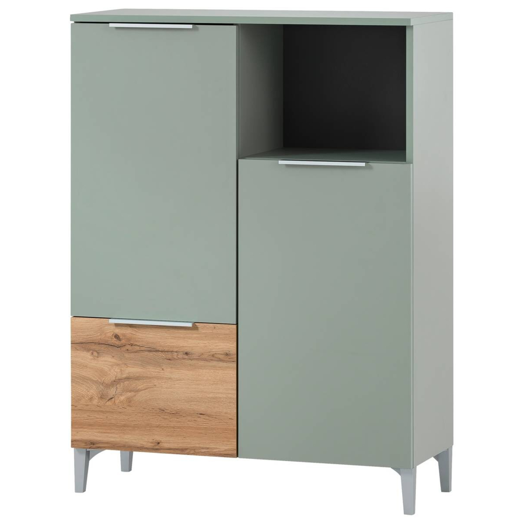 Midischrank Smilla
Pistazie Eiche Landhaus Nachbildung B/H/T: ca. 80,4×109,6×31,9 cm