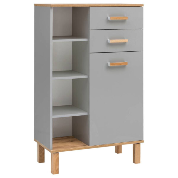 Midischrank Padua
grau Eiche Landhaus Nachbildung B/H/T: ca. 67x114,5x35 cm
