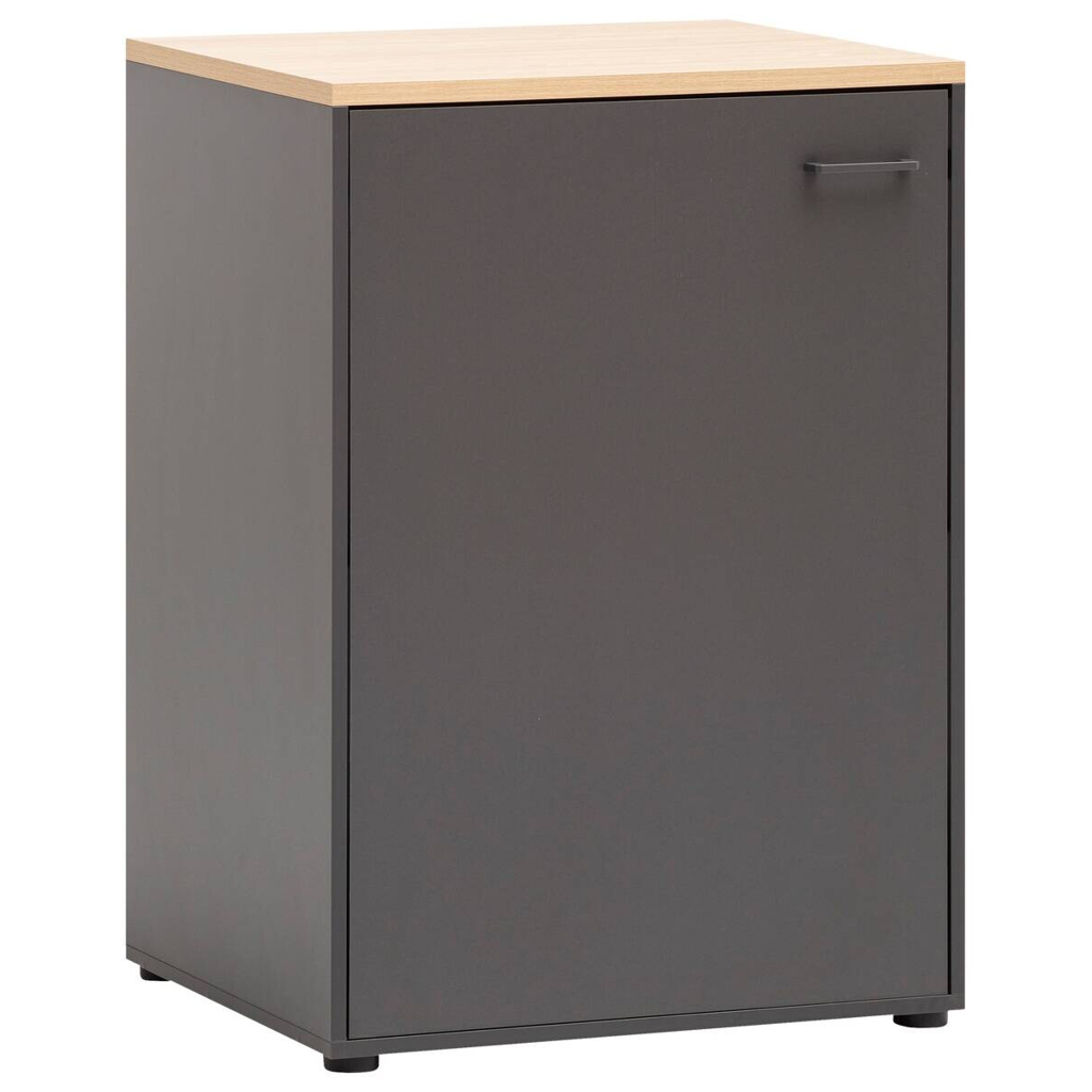 Unterschrank Solea
anthrazit Eiche hell Nachbildung B/H/T: ca. 67,1×95,8×60 cm